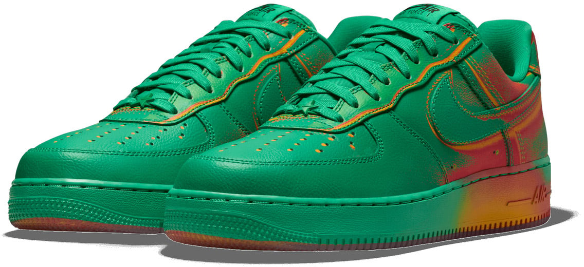 Nike Air Force 1 Low '07 'Stadium Green Crimson'