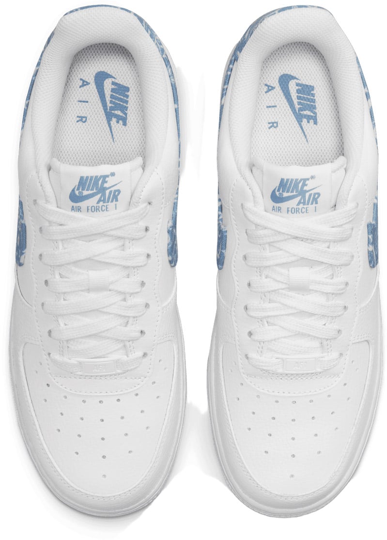 Nike Air Force 1 Low '07 Essential 'White Worn Blue Paisley'
