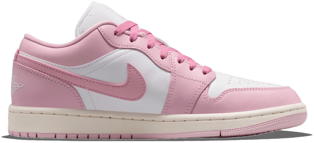 Air Jordan 1 Low 'Iced Carmine White' (Women's)