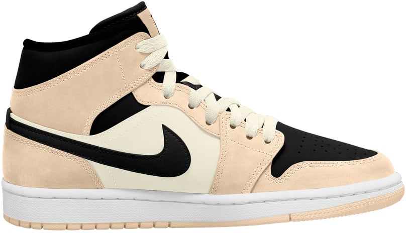Air Jordan 1 Mid 'Barely Orange' (Women's)