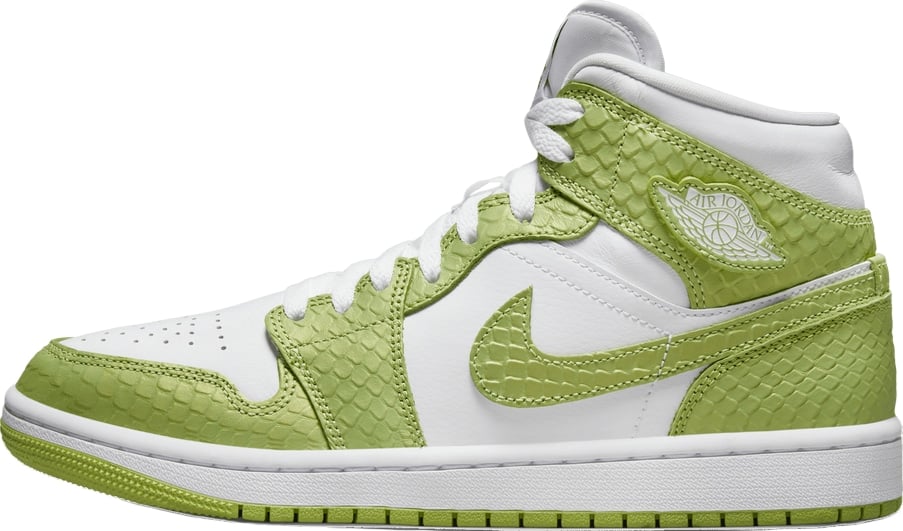 Air Jordan 1 Mid 'Green Python' (Women's)