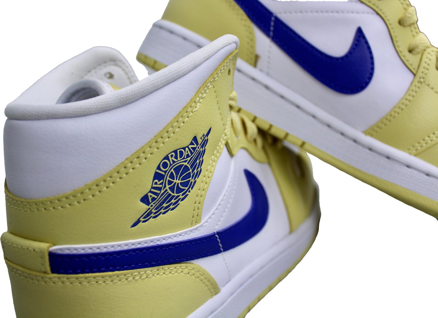 Jordan 1 Mid 'Lemon Wash Lapis'