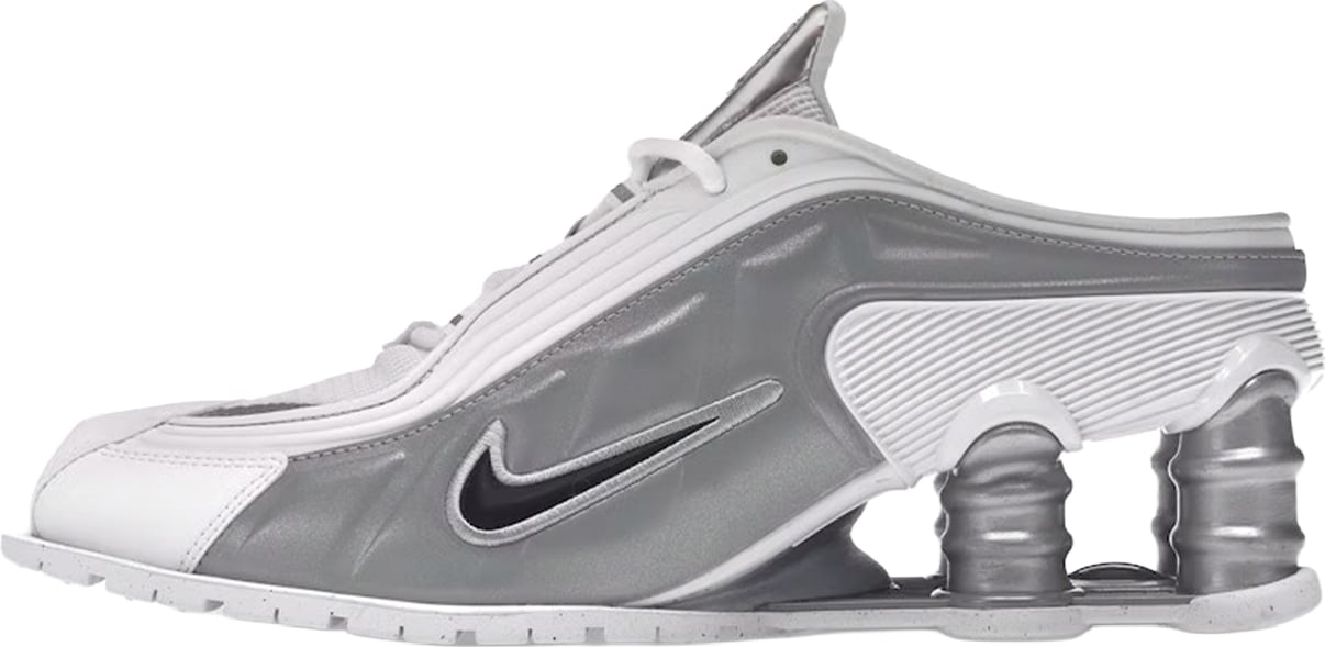 Nike Shox MR4 Mule Martine Rose Metallic Silver - maat 40.5 (ARCHIVE)