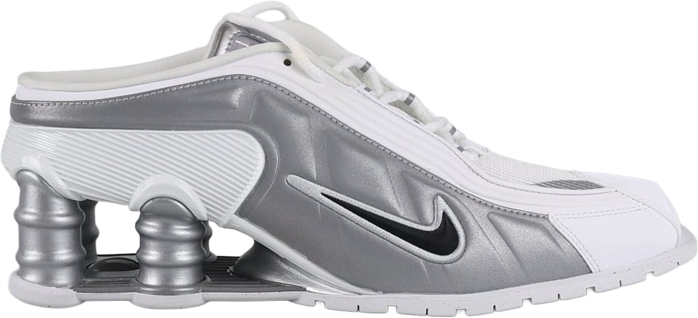 Nike Shox MR4 Mule Martine Rose Metallic Silver - maat 40.5 (ARCHIVE)