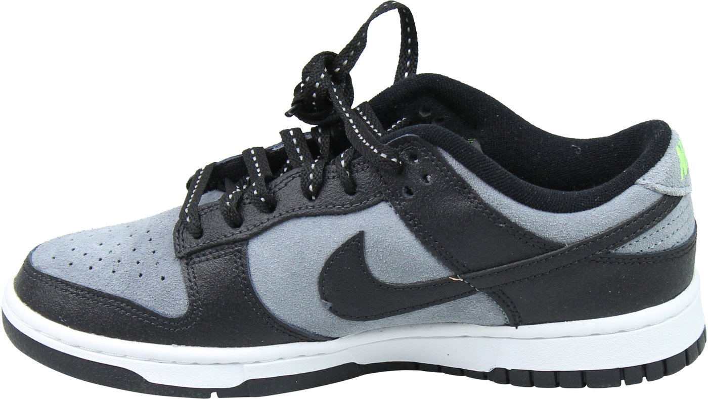 Nike Dunk Low 'Zwart Cool Grijs Volt Mini Swoosh'