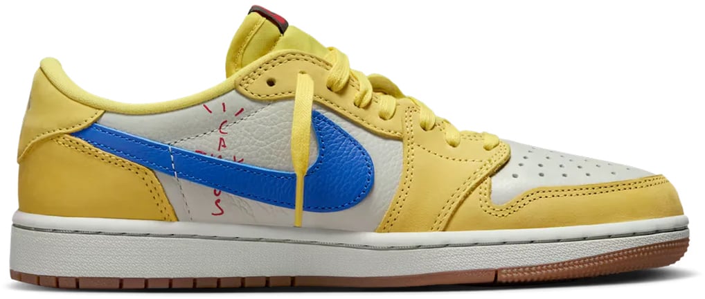 Jordan 1 Retro Low OG SP x Travis Scott 'Canary'