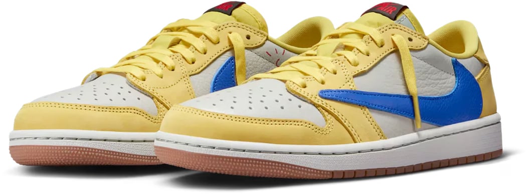 Jordan 1 Retro Low OG SP x Travis Scott 'Canary'