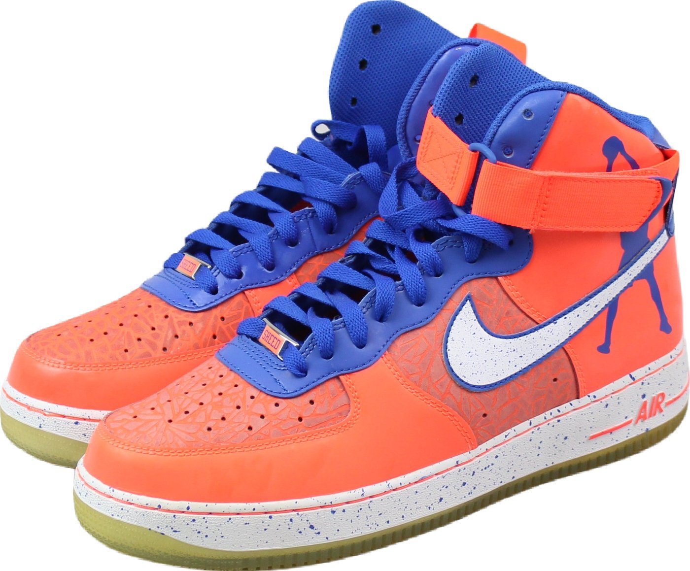 Nike Air Force 1 High 'Rasheed Total Crimson' - Size 45 (ARCHIVE)