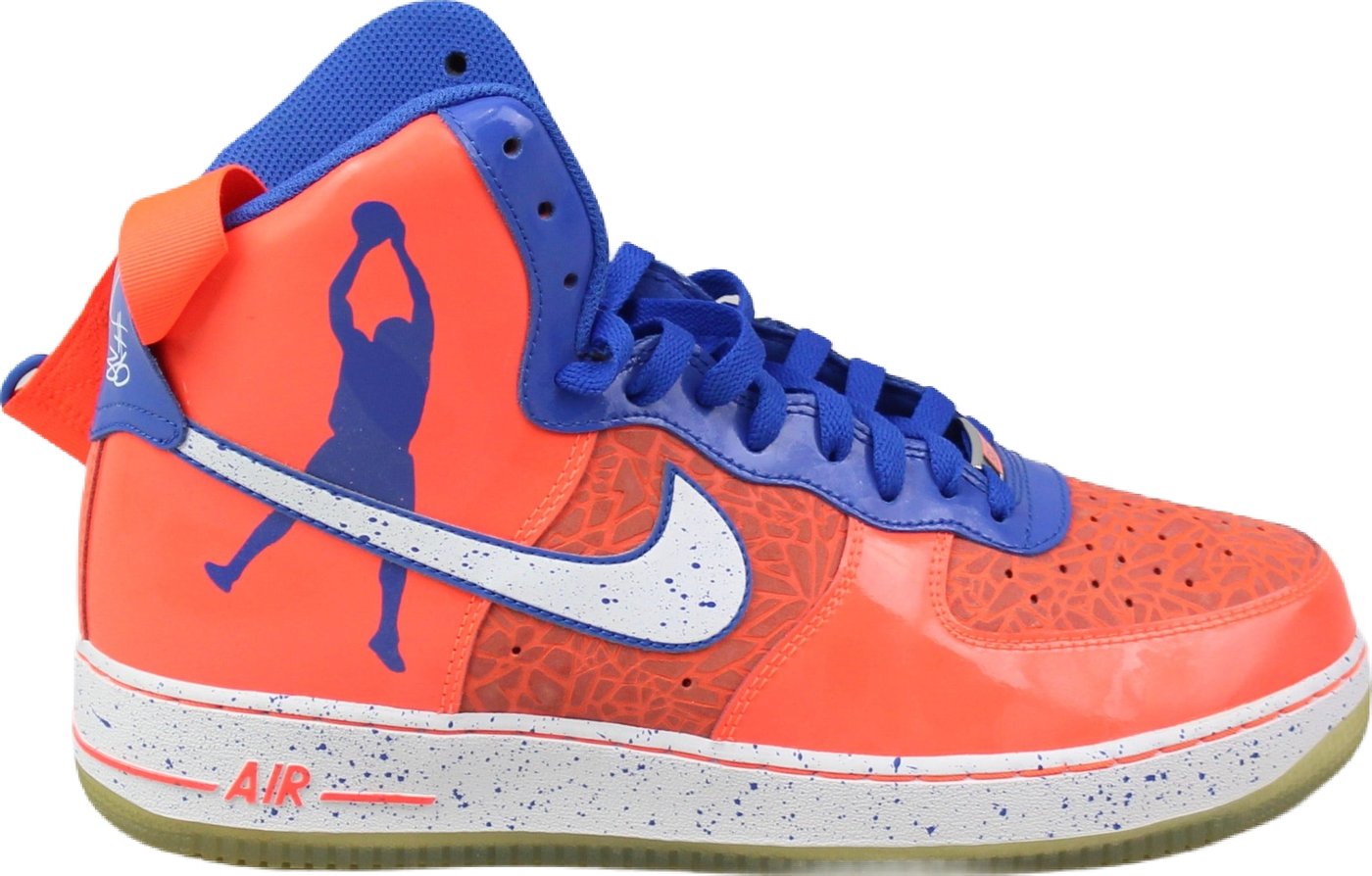 Nike Air Force 1 High 'Rasheed Total Crimson' - Size 45 (ARCHIVE)