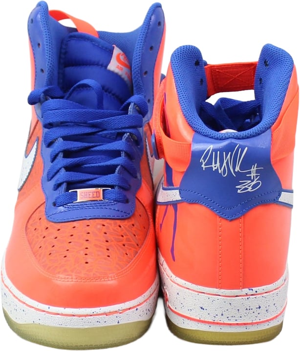 Nike Air Force 1 High 'Rasheed Total Crimson' - Size 45 (ARCHIVE)