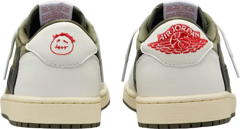 Air Jordan 1 Low Travis Scott 'Medium Olive'