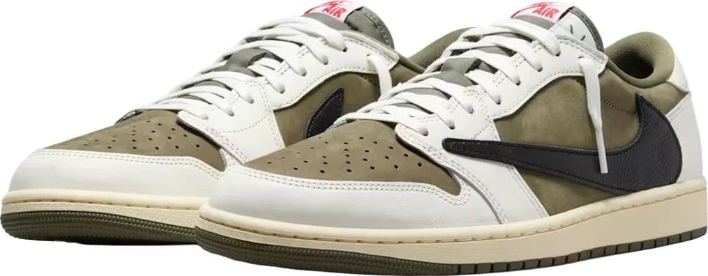 Air Jordan 1 Low Travis Scott 'Medium Olive'