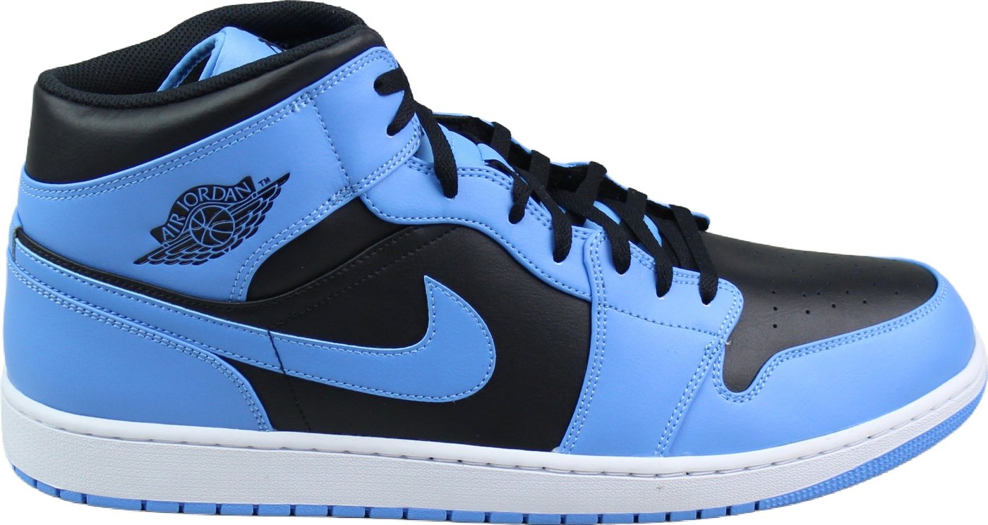 Air Jordan 1 Mid 'University Blue' - Maat 52,5 (ARCHIEF)