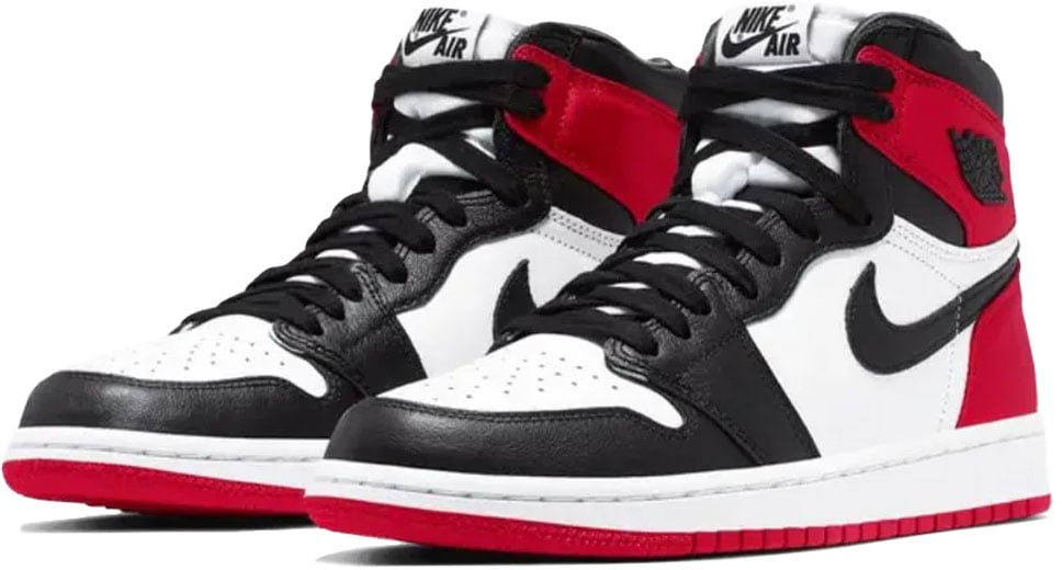 Air Jordan 1 Retro High Satijn 'Zwarte Toe'