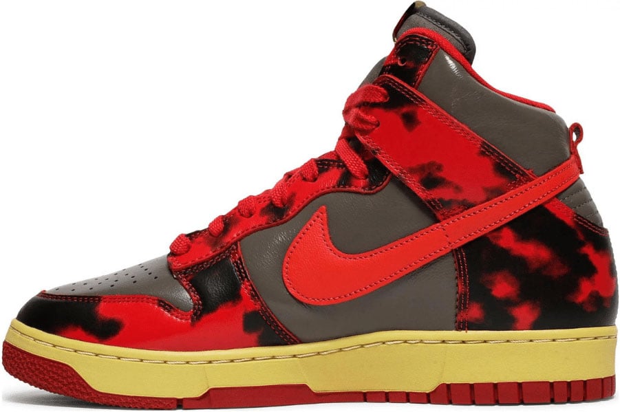 Dunk High 1985 Red Acid Wash