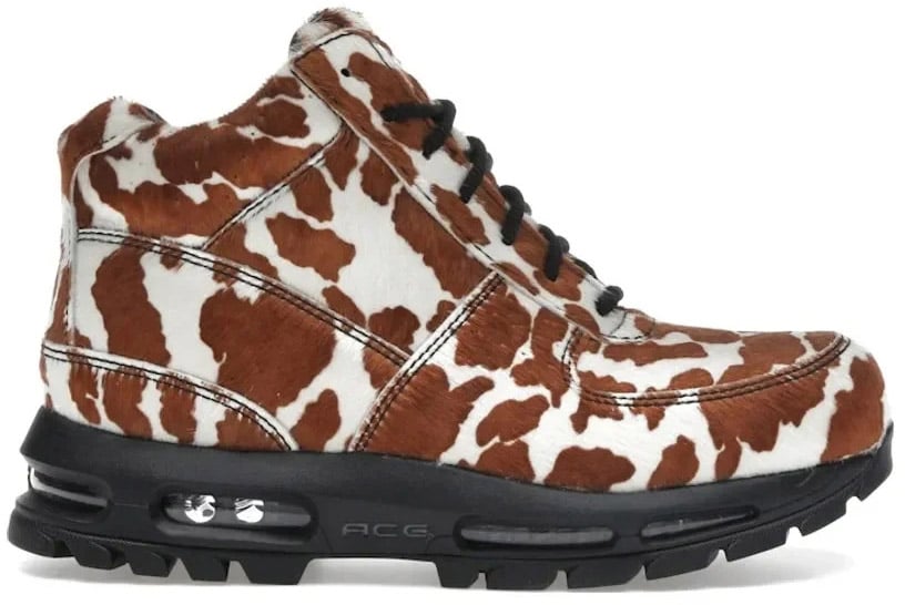 Nike Air Max Goadome Sail Cacao Wow Cow Print Pony Hair