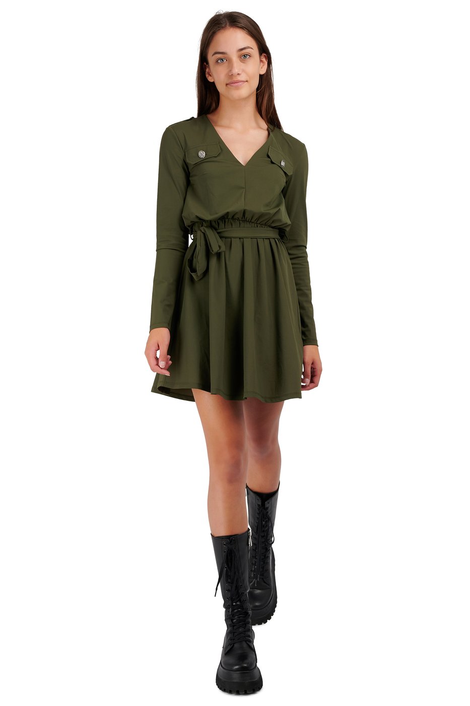 Suzy Utility Dress Night Forest