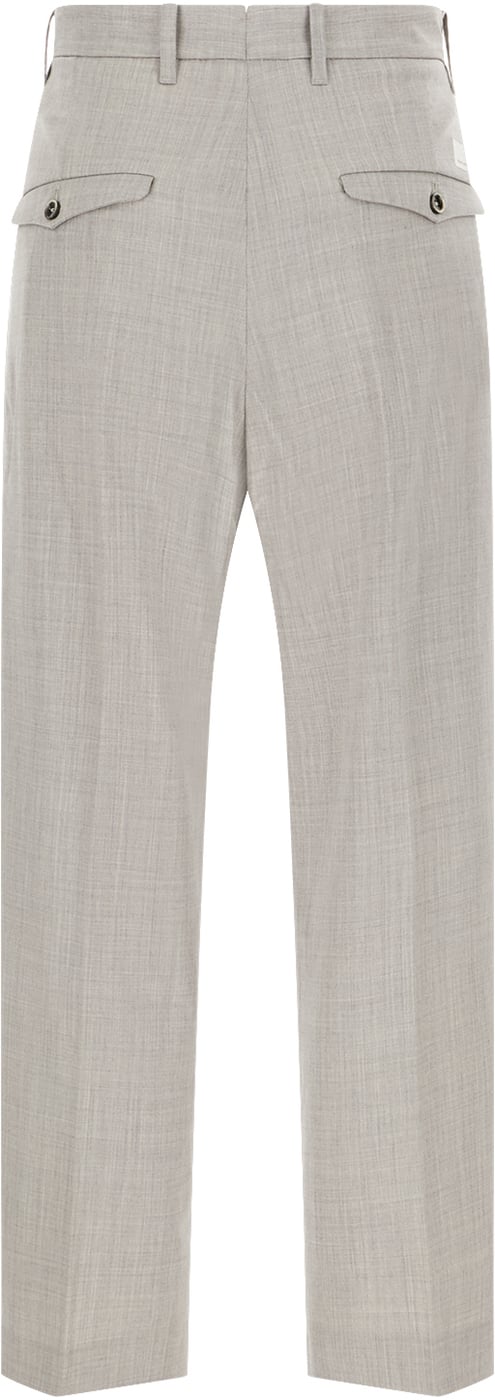 Nine In The Morning Light grey stretch wool sweater
