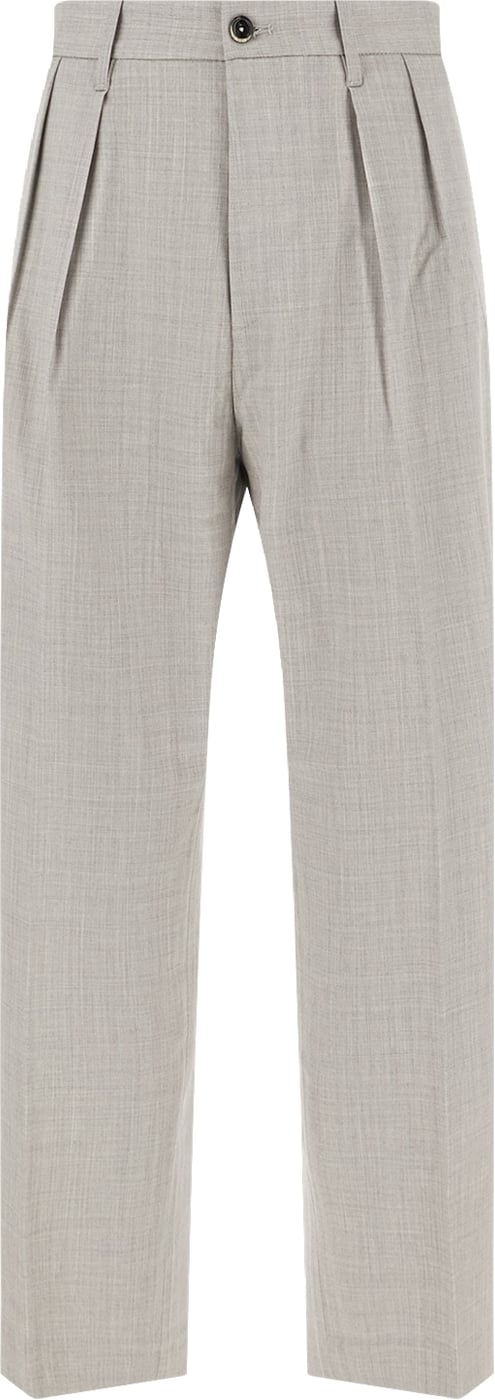 Nine In The Morning Light grey stretch wool sweater