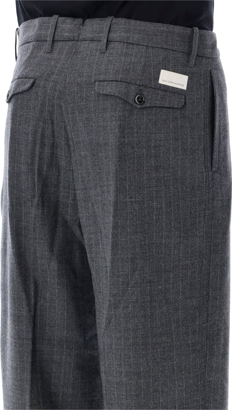 Thiago Pant Grey Pinstripe