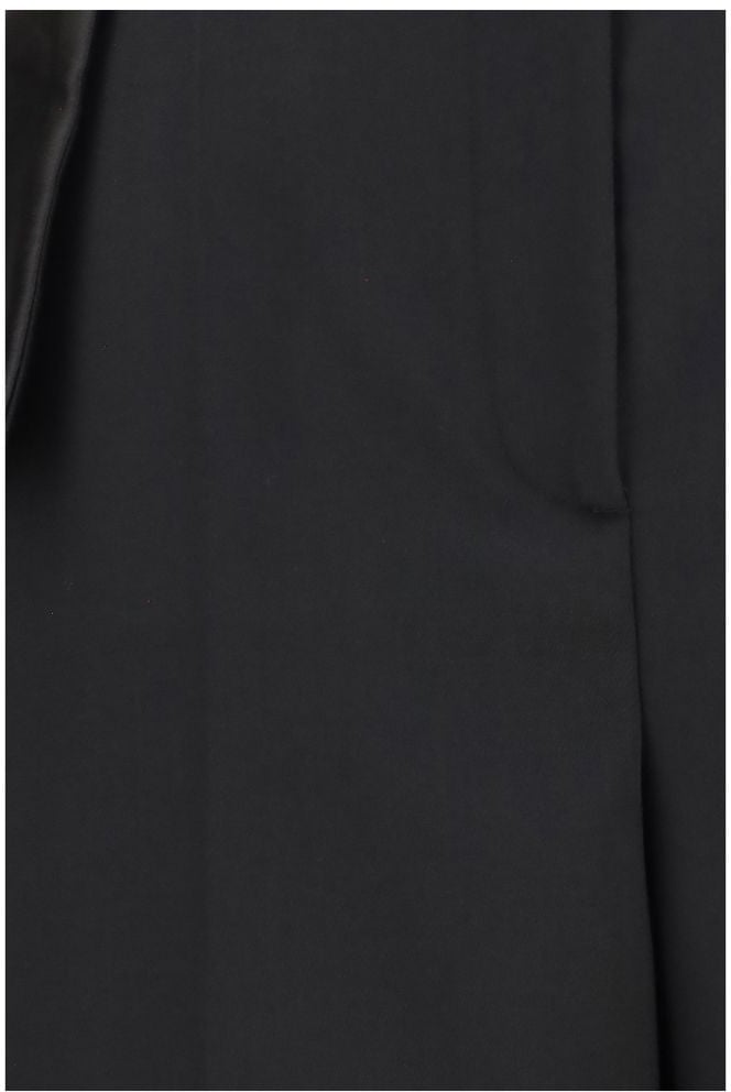 Nissa Black Recycled Polyester Pants