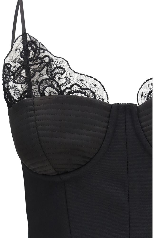 Nissa Black Polyester Shirt