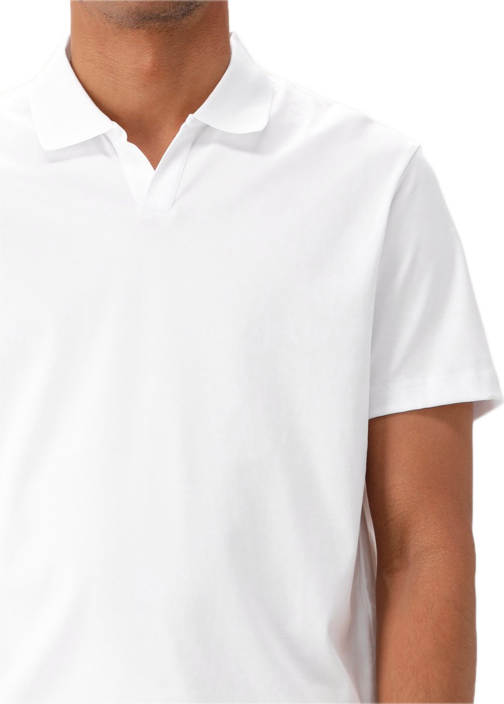 NN.07 Polo Wit Paul SS