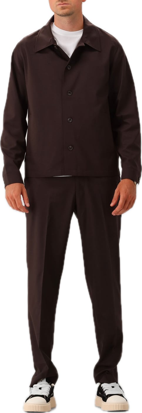 NN.07 Overshirt Bruin Zander 10037