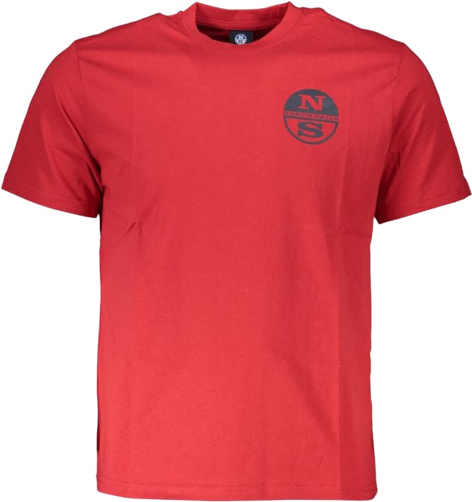 North Sails Rosso Cotton Men T-Shirt