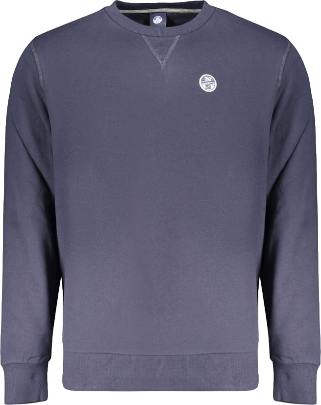 North Sails Blue Cotton Men's Sweatshirt