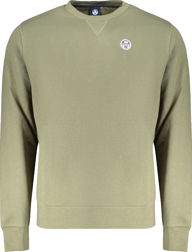 North Sails Green Cotton Menswear Sweatshirt