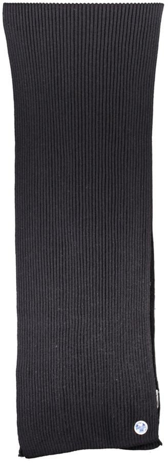 North Sails Black Cotton Men Scarf