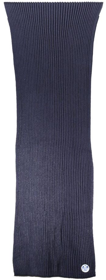 North Sails Blue Cotton Men Scarf