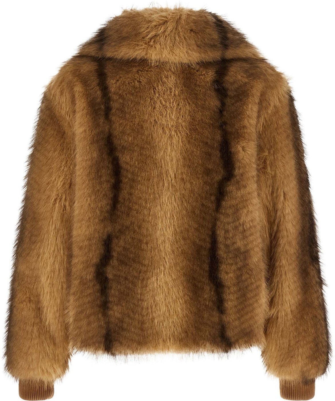 NUDE Beige Polyester Bomber