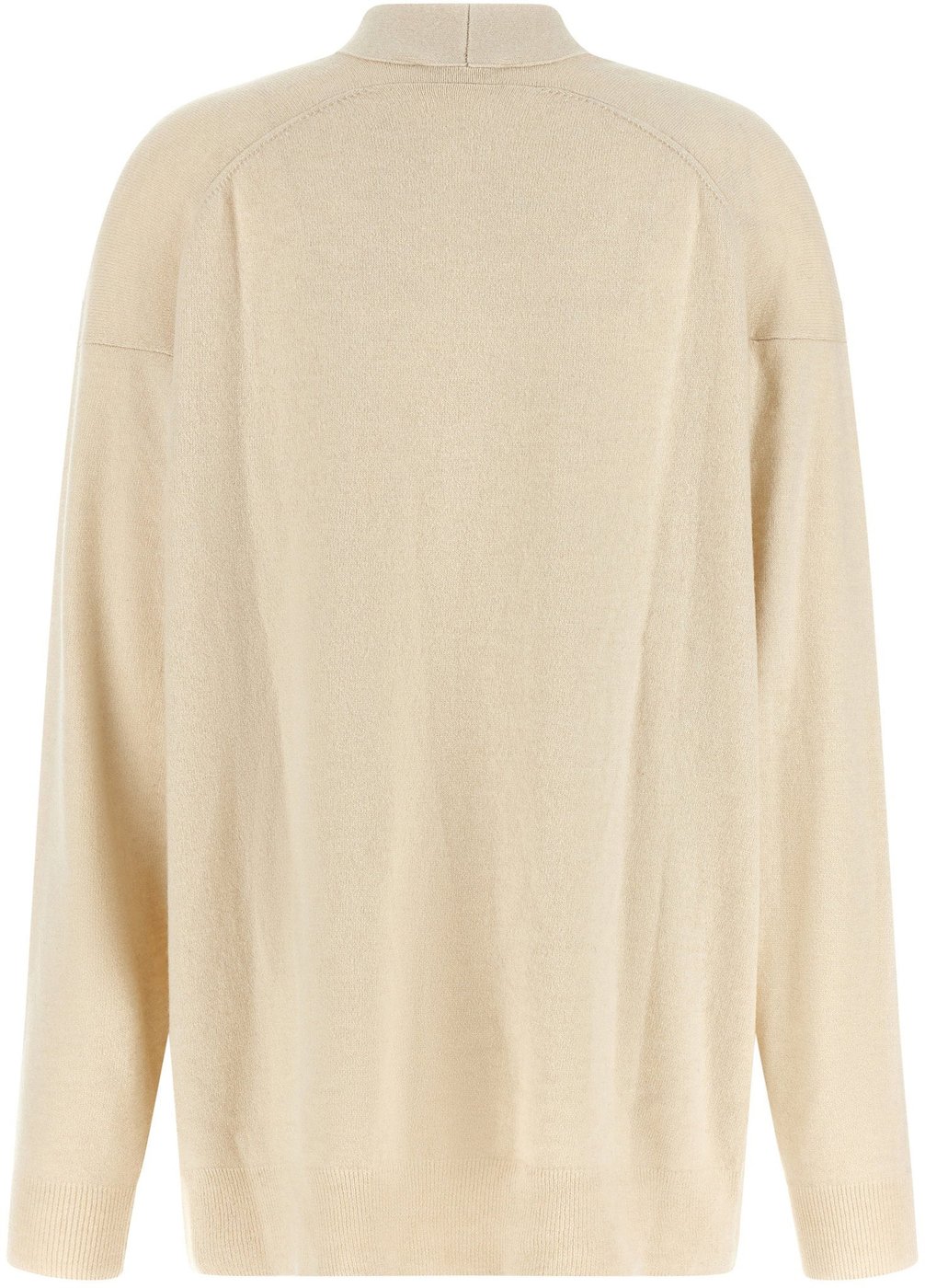 Nude Beige Ring Neck Sweater