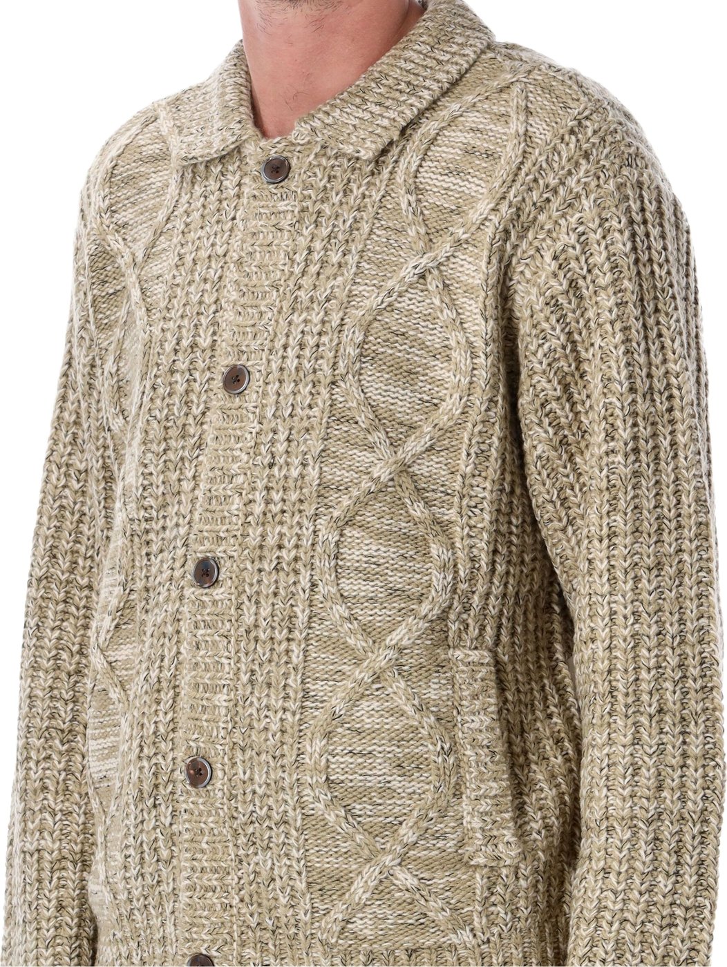 Isar Cardigan Silver Sage Multi