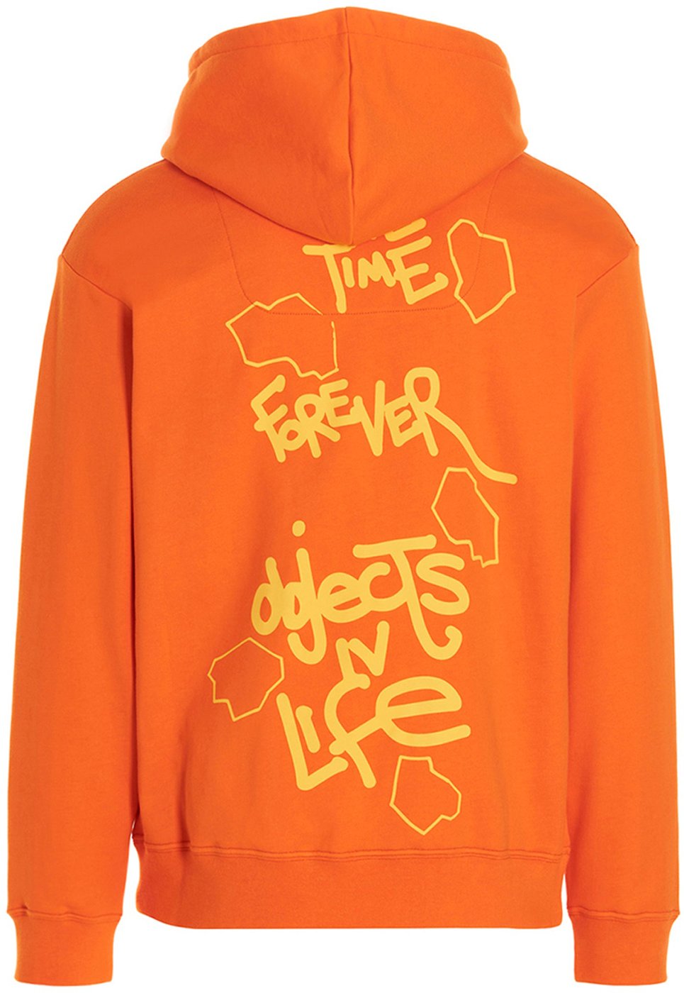 Objects IV Life Orange Cotton Sweatshirt