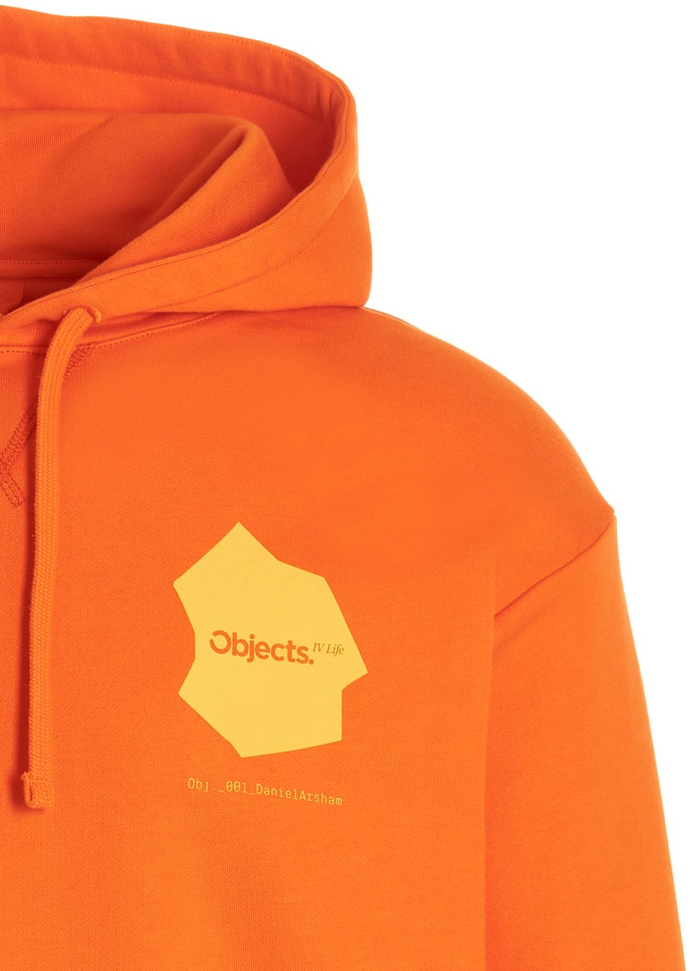 Objects IV Life Orange Cotton Sweatshirt