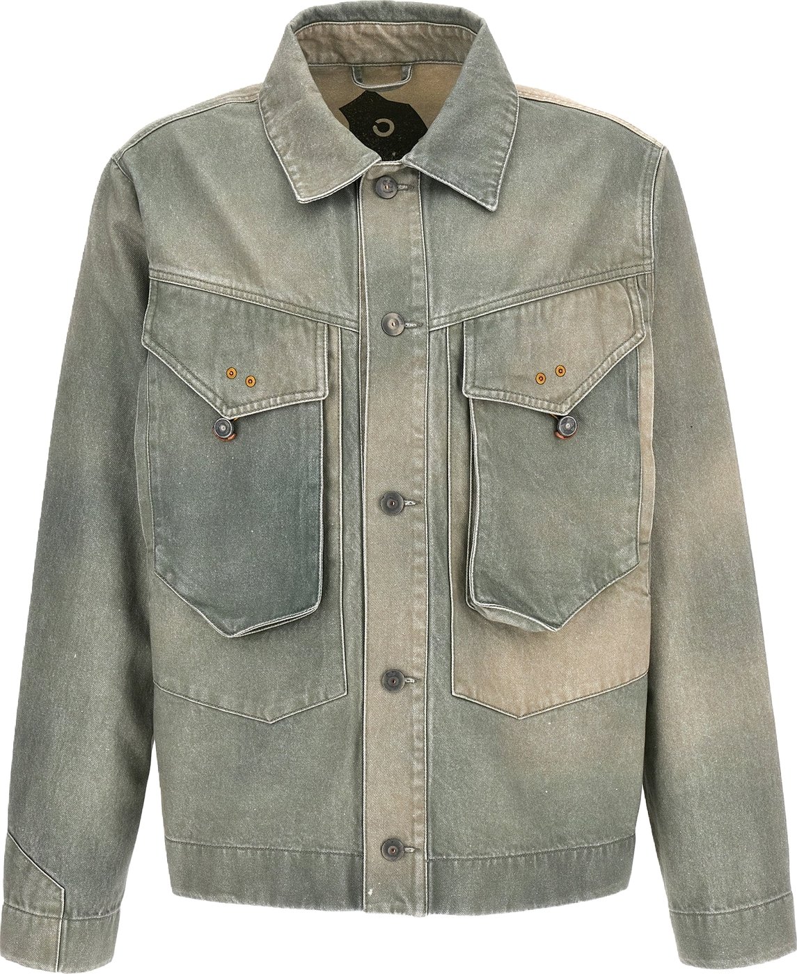 Objects IV Life Bicolor Cotton Denim Jacket