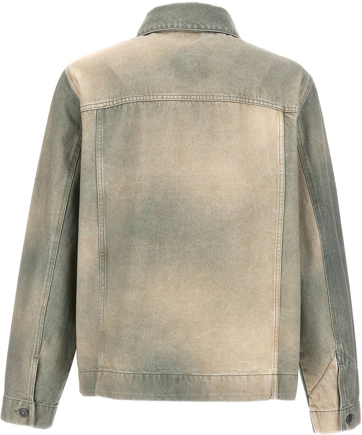 Objects IV Life Bicolor Cotton Denim Jacket