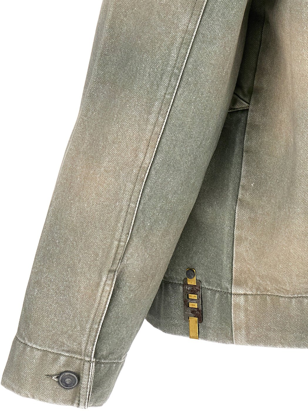 Objects IV Life Bicolor Cotton Denim Jacket