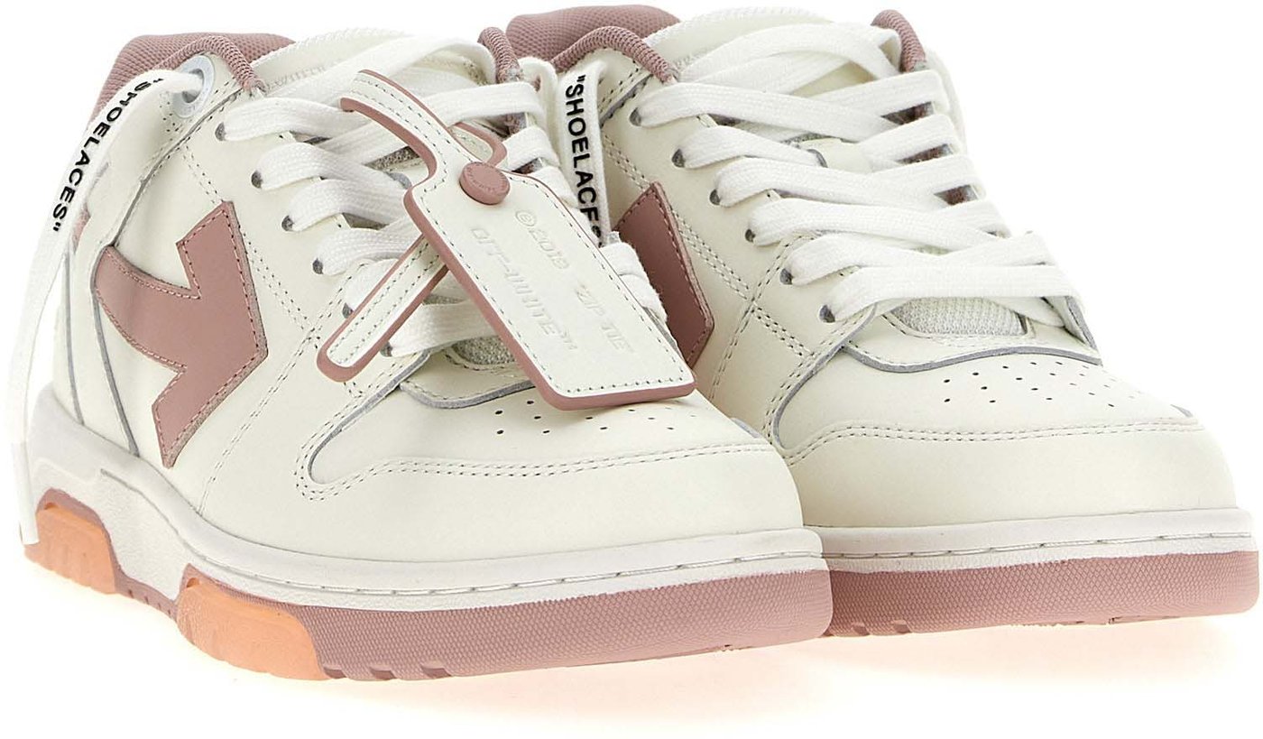 Off-White Multicolor Bovine Leather Low Top Sneakers