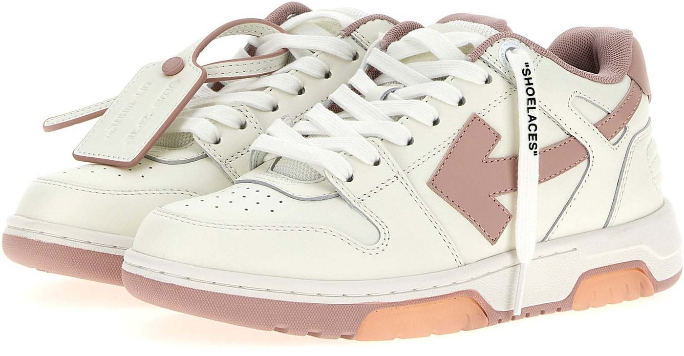 Off-White Multicolor Bovine Leather Low Top Sneakers