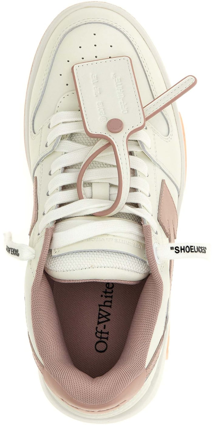 Off-White Multicolor Bovine Leather Low Top Sneakers