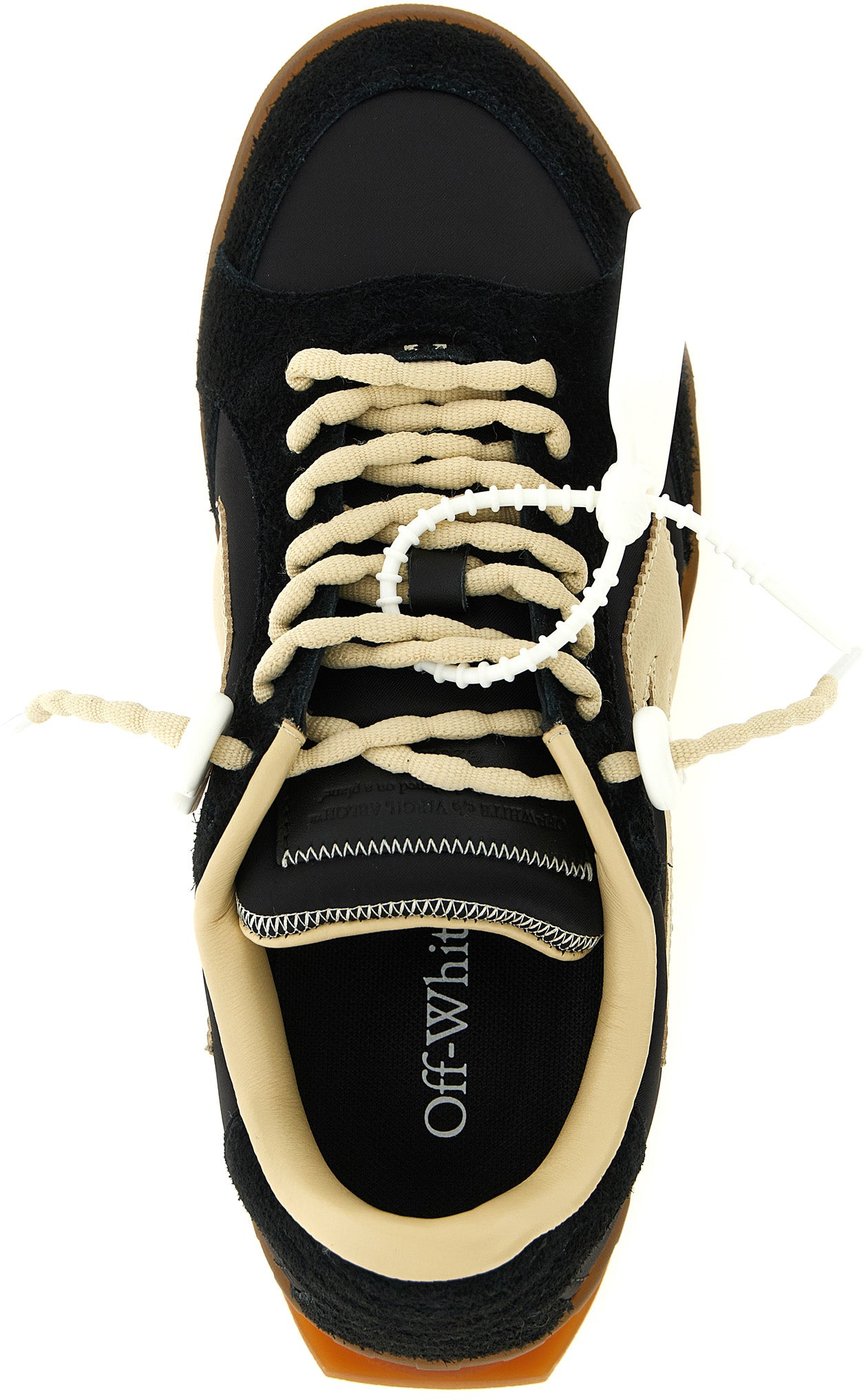 Off-White Black Nylon Athletic Sneakers