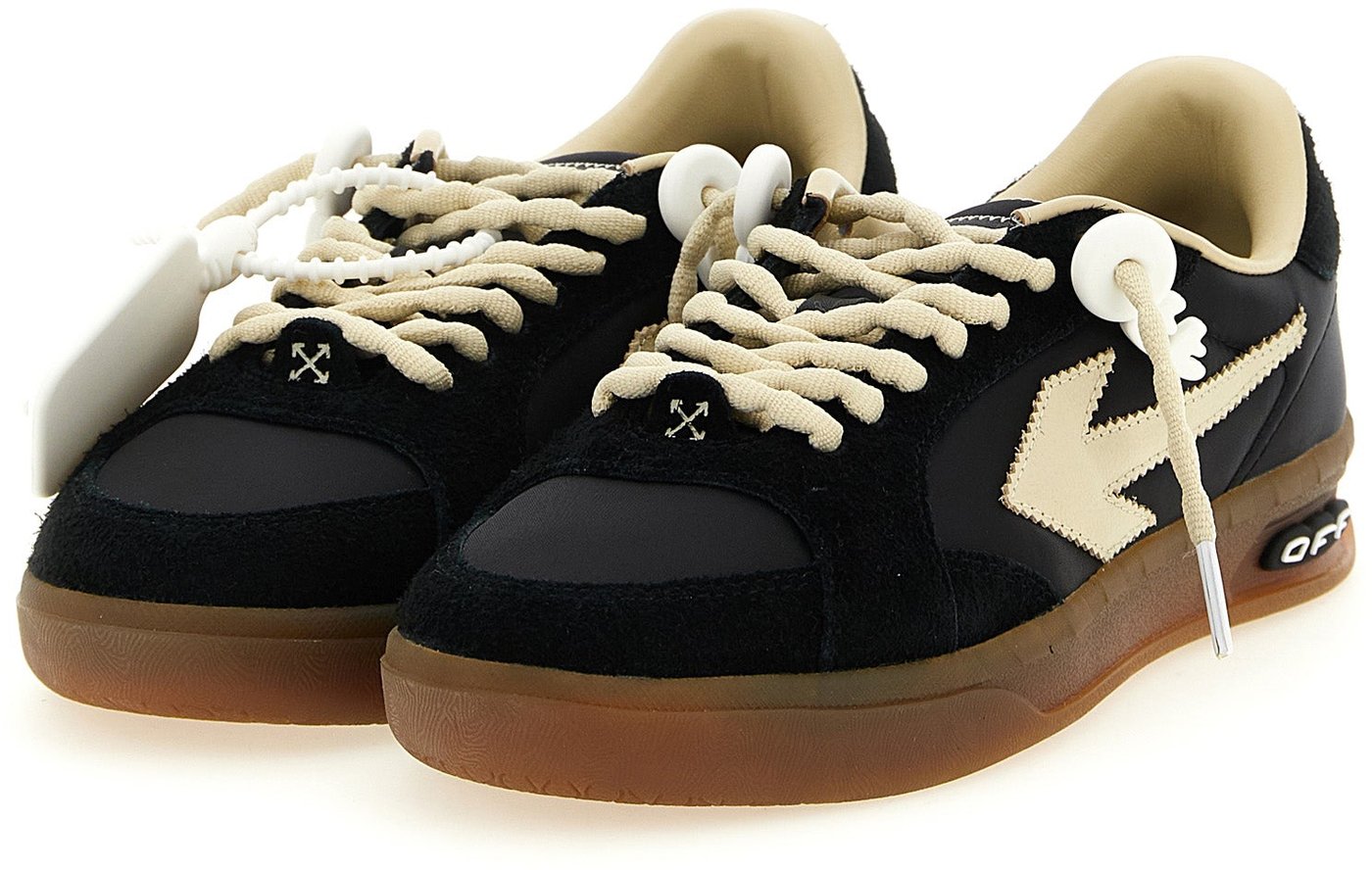 Off-White Black Nylon Athletic Sneakers