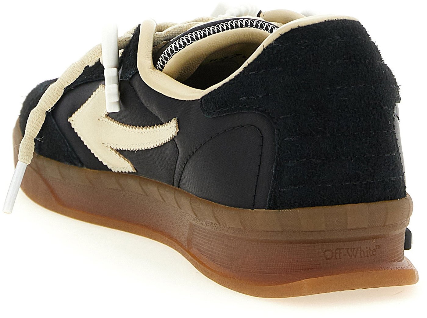 Off-White Black Nylon Athletic Sneakers
