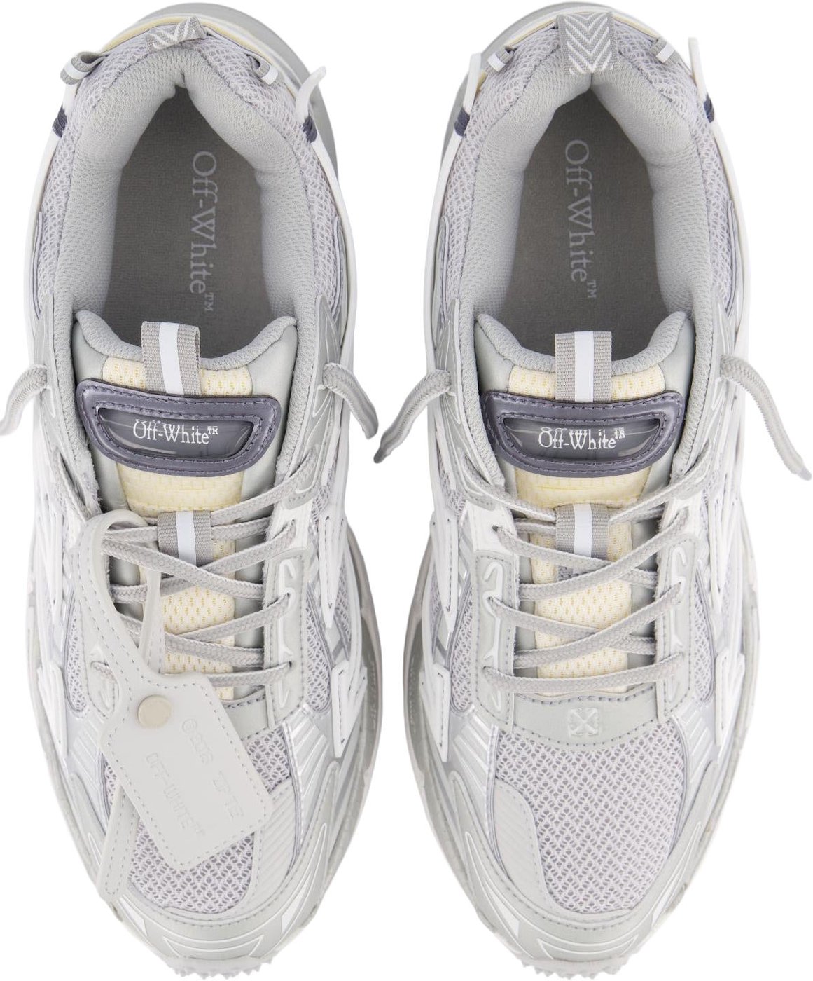 Dames Ow Be Right Back Sneakers Grijs