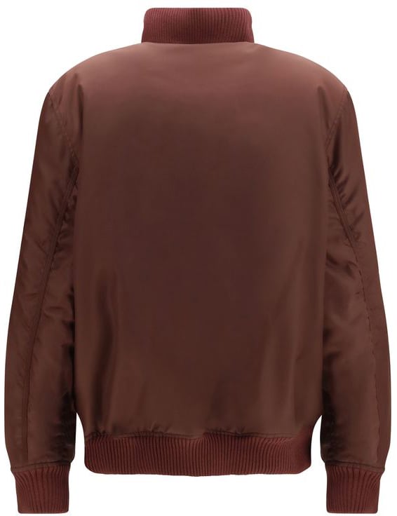 Off-White Bordeaux Nylon Bomber