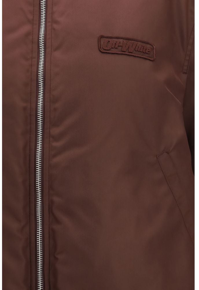 Off-White Bordeaux Nylon Bomber